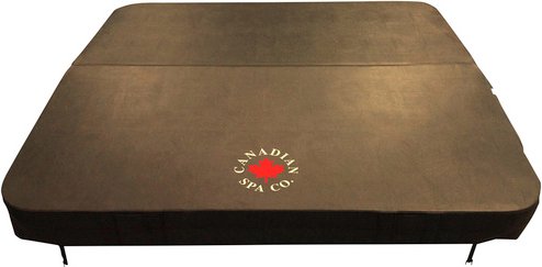 Whirlpoolabdeckung, 219 x 219 cm, braun, Ersatzabdeckung Thunder Bay/Victoria