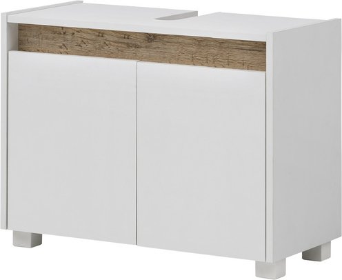SCHILDMEYER Waschbeckenunterschrank »Cosmo«, BxHxT: 80 x 54,6 x 33 cm - weiss