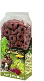 JR FARM Nagersnack »Grainless Rote Beete-Ringe«, 100 g