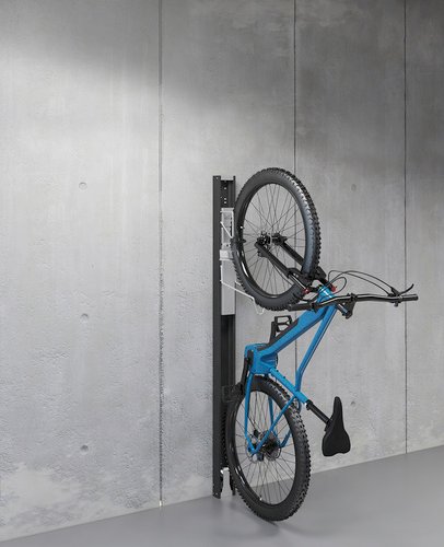 BIOHORT Fahrradhalterung, Länge: 182,8 cm, dunkelgrau-metallic, für: Gerätehaus Neo