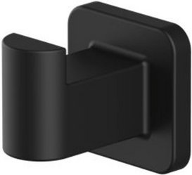 LENZ Handtuchhalter & Haken »KOVA«, Schwarz-matt, Montageart: Bohren