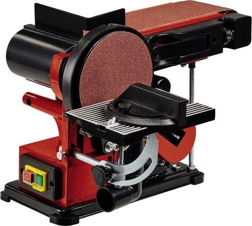 Thumbnail - EINHELL Stand-Band-Tellerschleifer »Classic«, 380 W, Bandgeschwindigkeit: 1500 m/min - rot