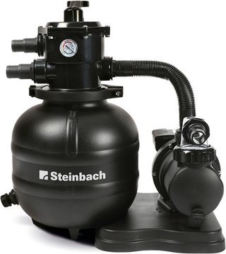 STEINBACH Sandfilteranlage »Classic 310«, für Pools bis 22.000 l, 250 W, schwarz