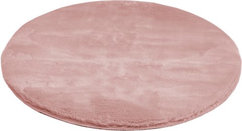 LUXORLIVING Teppich »Loano rund«, 80 cm, rund, altrosa