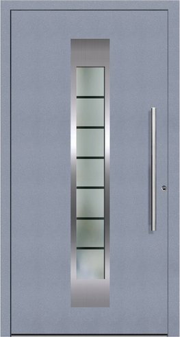 KNOCK Aluminium-Haustür »Terra Nova«, grau