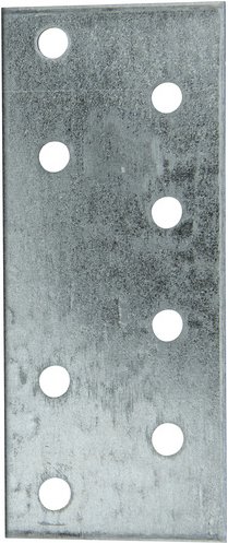 CONNEX Flachverbinder, Verzinkt, silberfarben, 25 Stück