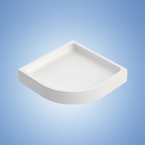 OTTOFOND Wannenträger »Kraton«, BxHxL: 76,5 x 17 x 76,5 cm, weiß - weiss