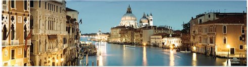 mySPOTTI Küchenrückwand »Vinezia«, Aluverbund, Skyline