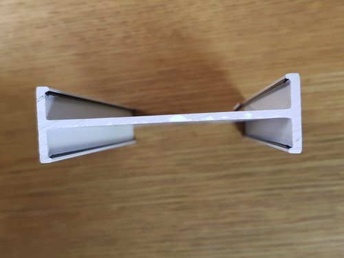 Meeth Kopplungsprofil, Kunststoff (PVC) - silberfarben