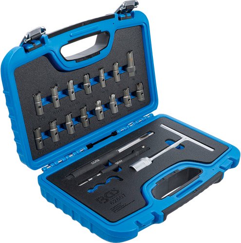 Thumbnail - BGS Technic KFZ Spezialwerkzeuge, Injektoren-Dichtsitz-Fräser-Satz 19-tlg. - bunt