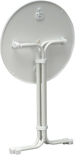 Thumbnail - BEST Stehtisch »Multiflex«, BxHxT: 70 x 110 x 70 cm, Tischplatte: Alcolit - weiss