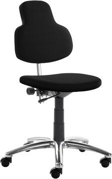 Thumbnail - Mayer Sitzmöbel Drehstuhl »2206«, BxH: 62 x 60 cm, schwarz