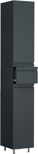 VCM Hochschrank »Silora«, anthrazit - grau