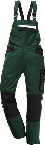 safety and more Latzhose »EXTREME«, grün/schwarz, Polyester/Baumwolle, Gr. XXXL - gruen