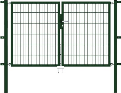 GAH ALBERTS Doppeltor »Flexo«, BxH: 224 x 1200 cm, feuerverzinkter Stahl - gruen