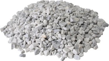 Mr. GARDENER Splitt »Ice Blue«, Körnung: 8 mm - 16 mm, 15 kg, blau/weiß/hellblau