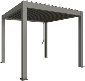 Thumbnail - BIOHORT Pergola »Gr. 3x3«, BxHxT: 312 x 255 x 312 cm, quarzgrau-metallic