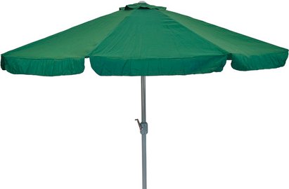 MERXX Sonnenschirm, ØxH: 400 x 268 cm, Polyester/Aluminium - gruen