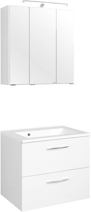 HELD MÖBEL Waschtisch-Set »Portofino«, BxHxT: 60 x 54 x 47 cm - weiss
