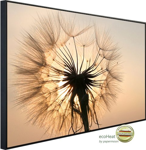 Thumbnail - papermoon Infrarotheizung »EcoHeat - Pusteblume«, Matt-Effekt - bunt