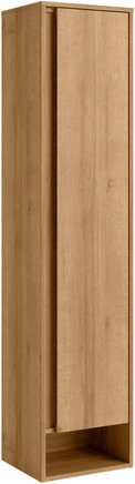 FACKELMANN Hochschrank »NATURA«, rechts, 1 Tür, Asteiche ,BxHxT: 38 x 166,5 x 32 cm - braun