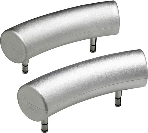 OTTOFOND Nackenstützen-Satz, Höhe: 14 cm, silberfarben