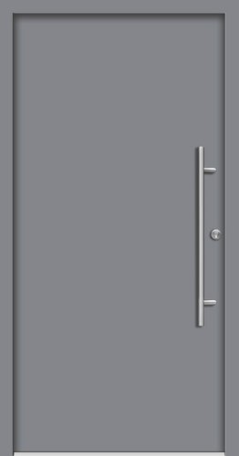Splendoor Haustür »PATRAS Prime«, Aluminium, in verkehrsgrau