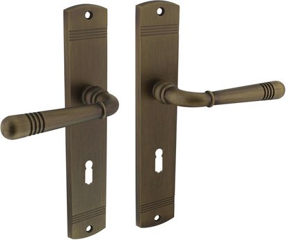 Intersteel Langschild-Garnitur »Helena«, 235 x 45 x 8 mm BB 72 mm