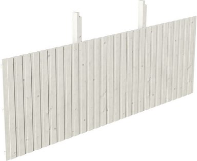 SKANHOLZ Rückwand, BxH: 550 x 180 cm, Holz, weiß