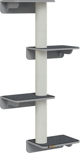 PawHut Kratzbaum, LxBxH: 66 x 28 x 137 cm - grau