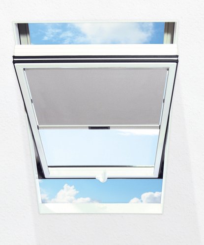 RORO Sichtschutzrollo »SR1.1«, grau, Stoff