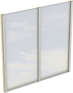 SKANHOLZ Seitenwand, BxH: 78,5 x 200 cm, Holz, natur