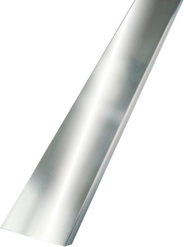 Fuchs Design Glassteinabschlussprofil, BxL: 8 x 125 cm, Edelstahl - silberfarben