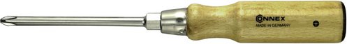 CONNEX Schraubendreher, Klingenlänge: 80 mm, Stahl, PH, 40g - beige
