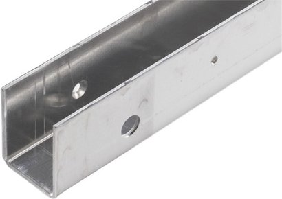 MaSys Wandleiste, Länge: 1000mm - silberfarben