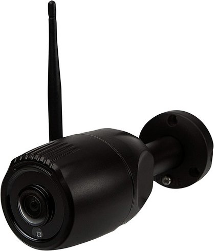 SEC24 Überwachungskamera, schwarz, Betriebsart: Netz