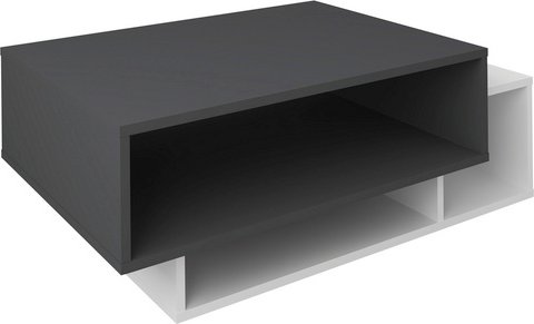 VCM Couchtisch »Runila«, BxHxL: 88 x 35 x 50 cm - grau