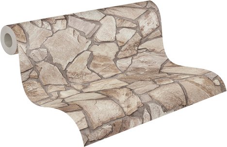 Thumbnail - A.S. Création Vliestapete, BxL: 53 x 1005 cm, braun