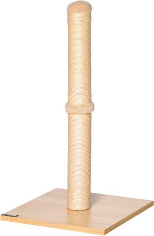 PawHut Kratzbaum, LxBxH: 34 x 34 x 60 cm - beige