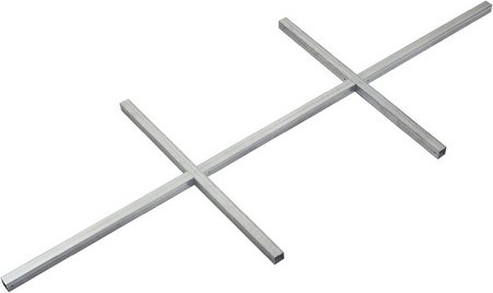 Ecostar Unterkonstruktion, BxL: 224,3 x 94,1 cm, Aluminium, für Gerätehaus - silberfarben