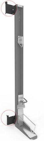 BIOHORT Montageset, dunkelgrau-metallic, für: Biohort Gerätehaus