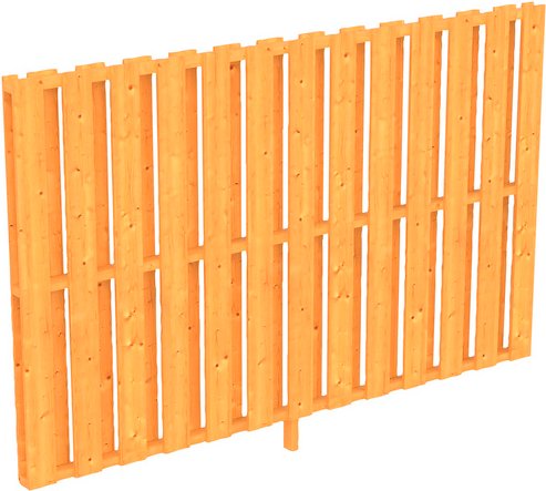 SKANHOLZ Seitenwand, B x H: 78,5 x 160 cm, Douglasienholz, Farbe: natur - beige