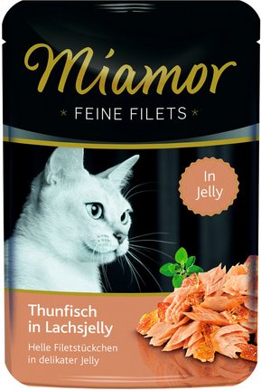 Miamor Katzen Nassfutter »Feine Filets in Jelly«, 24 Beutel à 100 g