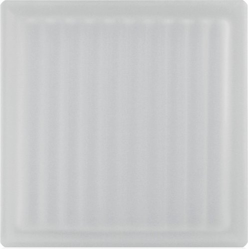 Fuchs Design Glasbaustein, BxH: 190 x 190 mm - weiss