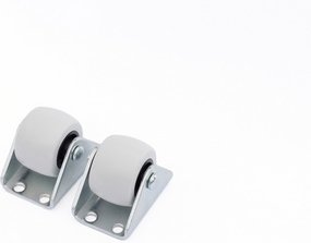 BIOHORT Rollensatz, Rollen für StyleBox starr, 2 Stück, grau