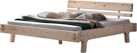 Thumbnail - SalesFever Doppelbett »Betten«, BxL: 164 x 224 cm, fichtenholz - beige