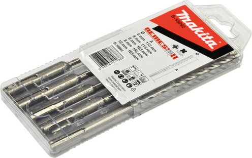 MAKITA Bohrerset »B-58992«, SDS-plus, Ø 5 mm, 5 - silberfarben