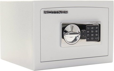 Rottner Tresor Wertschutzschrank »Fifty EN1«, lichtgrau, Stahl, (B x H:) 36 x 25 cm