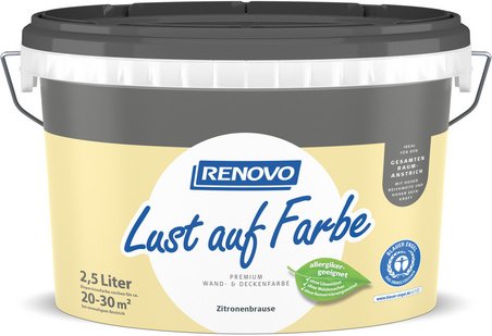 RENOVO Dispersionsfarbe - gelb