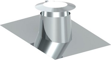 Tecnovis Dachdurchführung »Zitec-Eco«, Ø150 mm - silberfarben